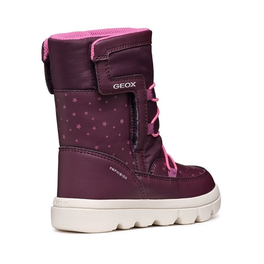 Geox Botki zimowe &quot;Willaboom&quot; w kolorze fioletowym Geox 30 wyprzedaż Limango Polska