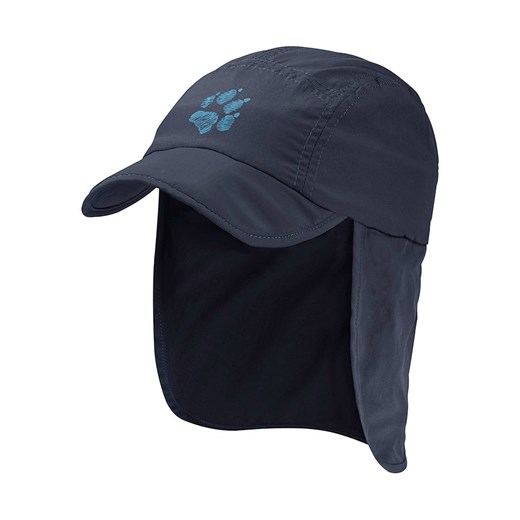 Jack Wolfskin Czapka przeciwsłoneczna &quot;Supplex Canyon&quot; w kolorze granatowym ze sklepu Limango Polska w kategorii Czapki dziecięce - zdjęcie 174968547