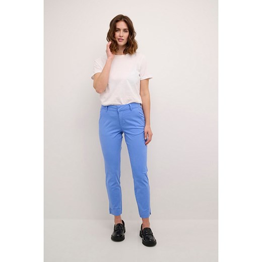 Spodnie damskie niebieskie Kaffe 