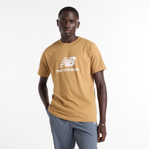 Koszulka męska New Balance MT41502GIN – żółta ze sklepu New Balance Poland w kategorii T-shirty męskie - zdjęcie 174972576
