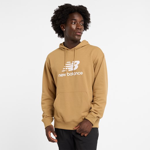 Bluza męska New Balance MT41501GIN – żółta ze sklepu New Balance Poland w kategorii Bluzy męskie - zdjęcie 174972579