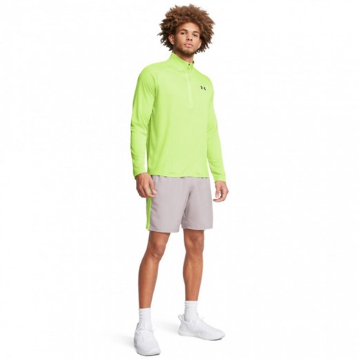 Męskie spodenki treningowe Under Armour UA Tech Utility Shorts - beżowe ze sklepu Sportstylestory.com w kategorii Spodenki męskie - zdjęcie 174974536