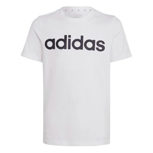 Koszulka juniorska Essentials Linear Logo Adidas ze sklepu SPORT-SHOP.pl w kategorii T-shirty chłopięce - zdjęcie 174977535
