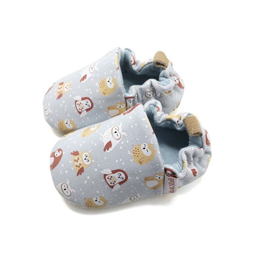 Lait et Miel Buty "Owl" w kolorze błękitnym do raczkowania Lait Et Miel 23/24 okazja Limango Polska