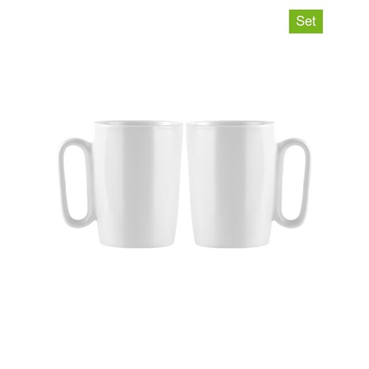 Vialli Design Kubki (2 szt.) w kolorze białym - 250 ml ze sklepu Limango Polska w kategorii Kubki - zdjęcie 174978369