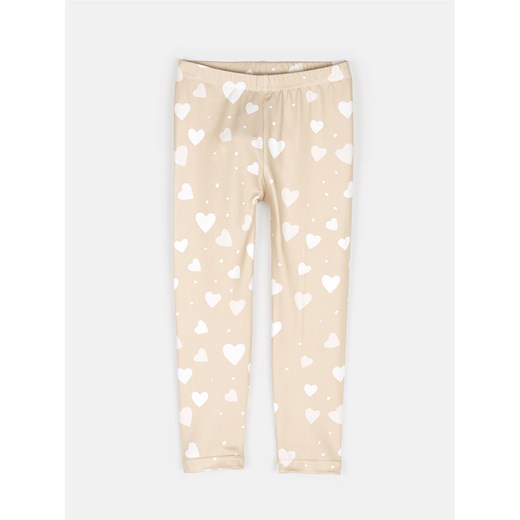 GATE Legginsy z nadrukiem 3Y ze sklepu gateshop w kategorii Spodnie dziewczęce - zdjęcie 174982426