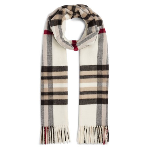 Fraas Szalik damski Kobiety Sztuczne włókno écru w kratkę ze sklepu vangraaf w kategorii Szaliki i chusty damskie - zdjęcie 174983849