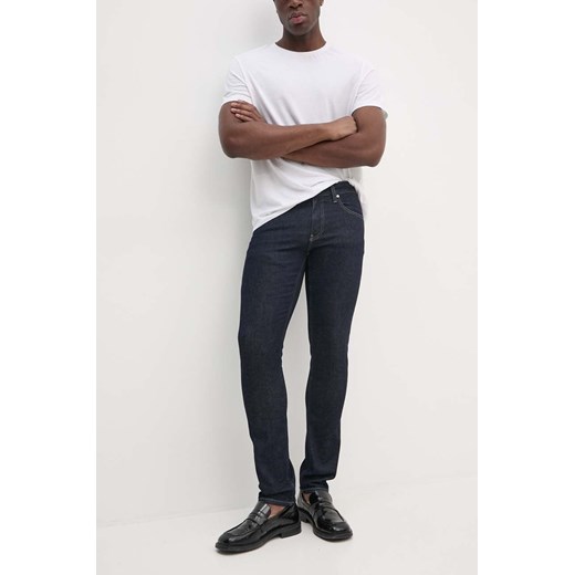 Calvin Klein jeansy męskie kolor czarny ze sklepu ANSWEAR.com w kategorii Jeansy męskie - zdjęcie 174984596