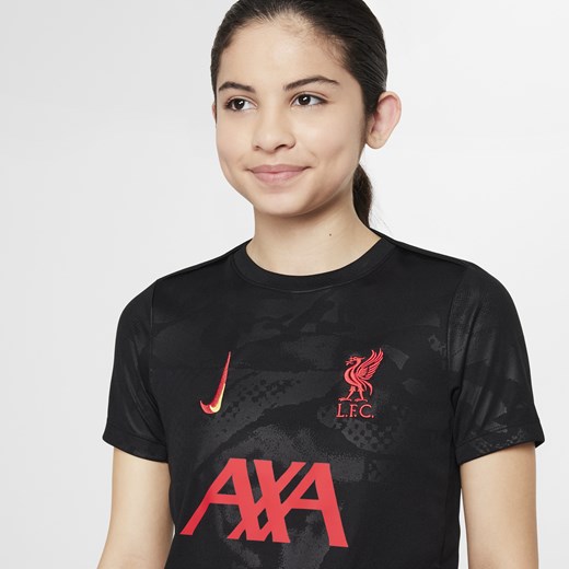 Przedmeczowa koszulka piłkarska dla dużych dzieci Nike Dri-FIT Liverpool F.C. Nike S Nike poland