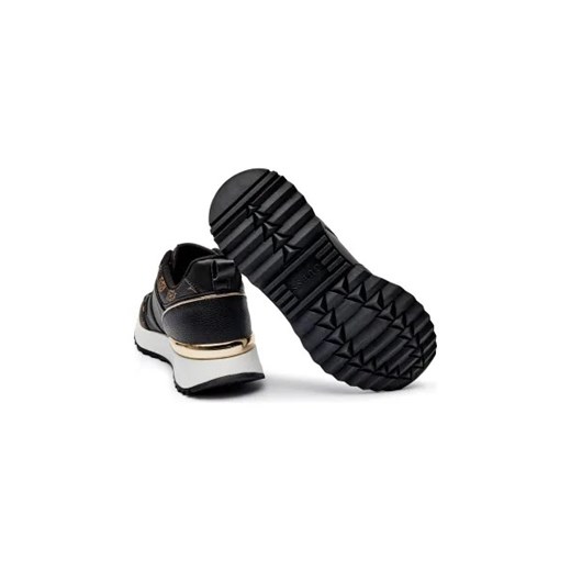 Buty sportowe damskie Guess sneakersy wiązane na platformie na wiosnę tkaninowe