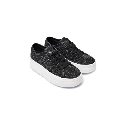 Buty sportowe damskie Guess sneakersy na platformie na wiosnę