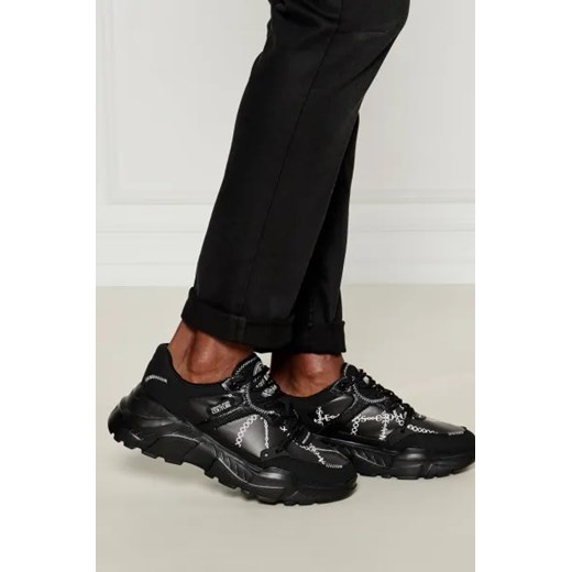 Versace Jeans Couture Sneakersy | z dodatkiem skóry 42 Gomez Fashion Store