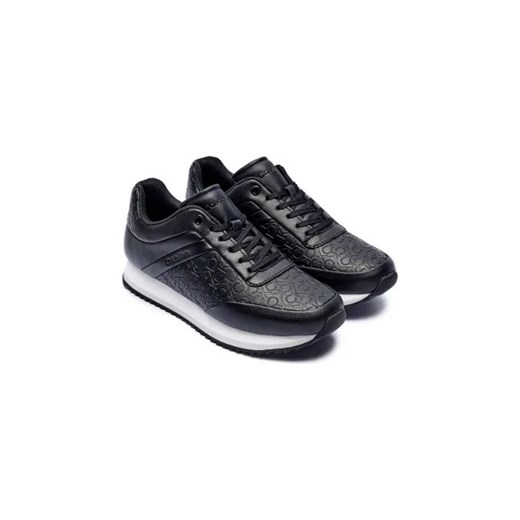 Buty sportowe damskie Calvin Klein sneakersy skórzane