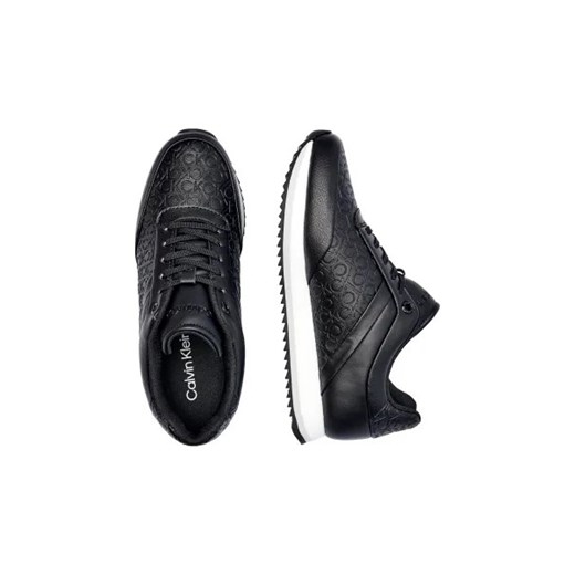 Buty sportowe damskie Calvin Klein sneakersy skórzane