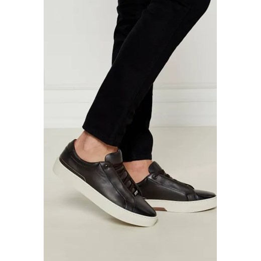 BOSS BLACK Skórzane sneakersy Gary 40 Gomez Fashion Store