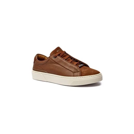 BOSS BLACK Skórzane sneakersy Gary_Tenn ze sklepu Gomez Fashion Store w kategorii Buty sportowe męskie - zdjęcie 174991505