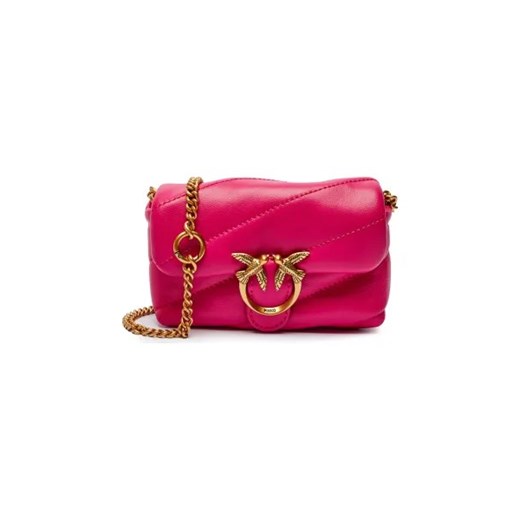 Pinko Skórzana torebka na ramię LOVE MICRO Pinko One Size Gomez Fashion Store