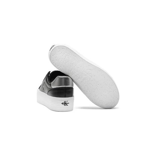 Buty sportowe damskie Calvin Klein sneakersy na wiosnę skórzane