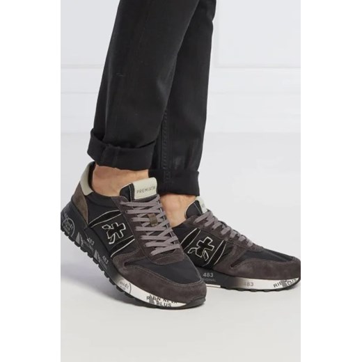 Premiata Sneakersy LANDER | z dodatkiem skóry Premiata 42 Gomez Fashion Store