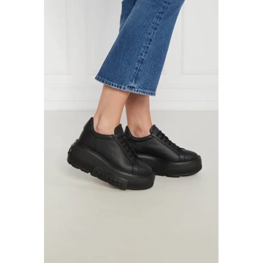 Trampki damskie Casadei skórzane