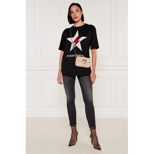 Pinko Skórzana torebka na ramię LOVE ONE POCKET Pinko One Size Gomez Fashion Store