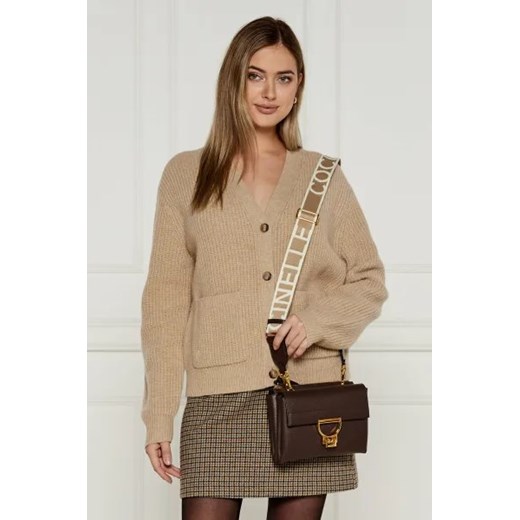 Coccinelle Skórzana torebka na ramię ND8 Arlettis Signature E1 ND8 55 B7 01 Coccinelle One Size Gomez Fashion Store