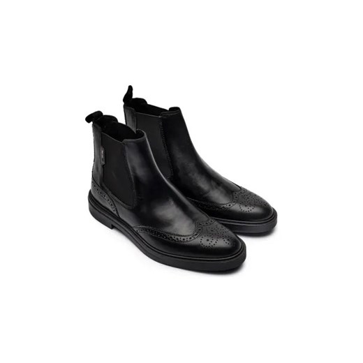 BOSS BLACK Skórzane sztyblety Calev 41 Gomez Fashion Store