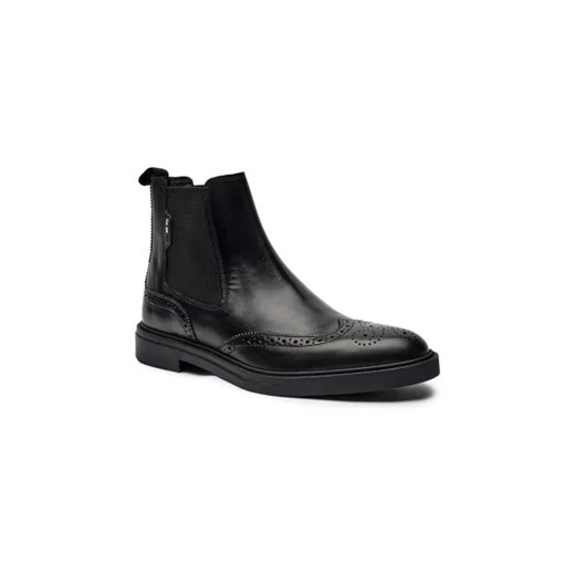 BOSS BLACK Skórzane sztyblety Calev 42 Gomez Fashion Store