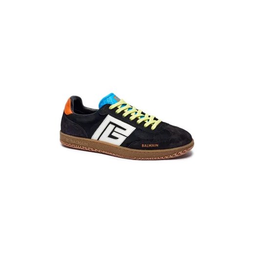 Balmain Skórzane sneakersy SWAN 44 Gomez Fashion Store