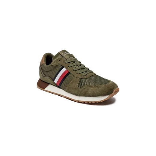 Tommy Hilfiger Sneakersy RUNNER EVO | z dodatkiem skóry Tommy Hilfiger 43 Gomez Fashion Store
