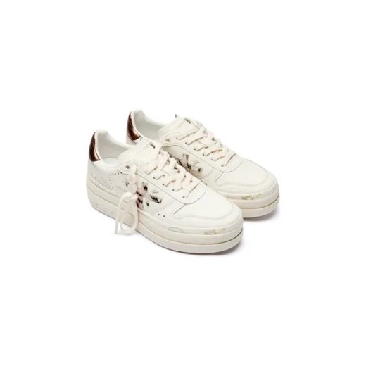 Buty sportowe damskie Premiata sneakersy wiosenne tkaninowe sznurowane