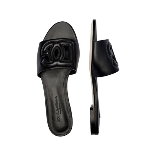 Klapki damskie Dolce & Gabbana bez zapięcia