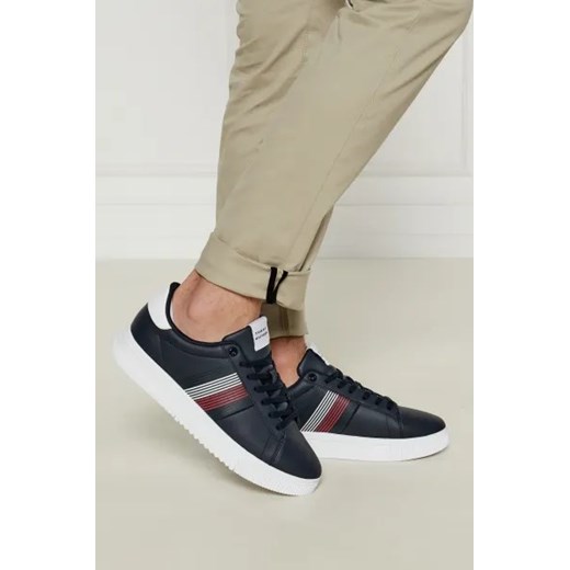 Tommy Hilfiger Skórzane sneakersy SUPERCUP Tommy Hilfiger 44 Gomez Fashion Store