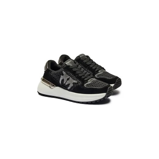 Pinko Sneakersy GEM 07 | z dodatkiem skóry Pinko 35 Gomez Fashion Store