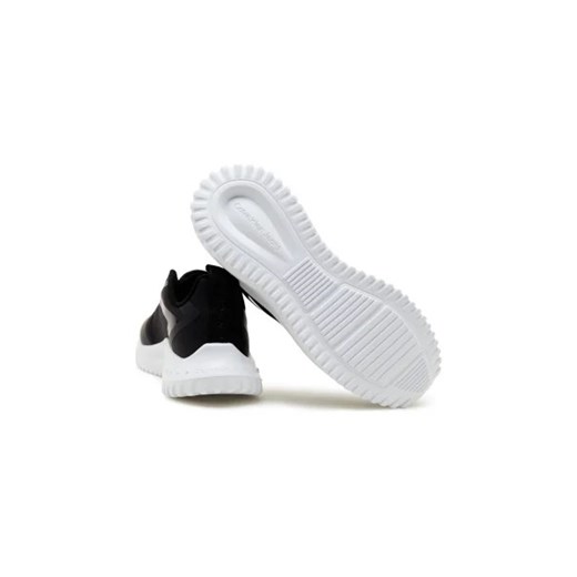 Buty sportowe damskie Calvin Klein sneakersy czarne z tworzywa sztucznego wiosenne