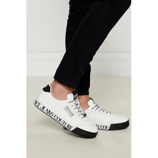 Versace Jeans Couture Sneakersy | z dodatkiem skóry 44 Gomez Fashion Store
