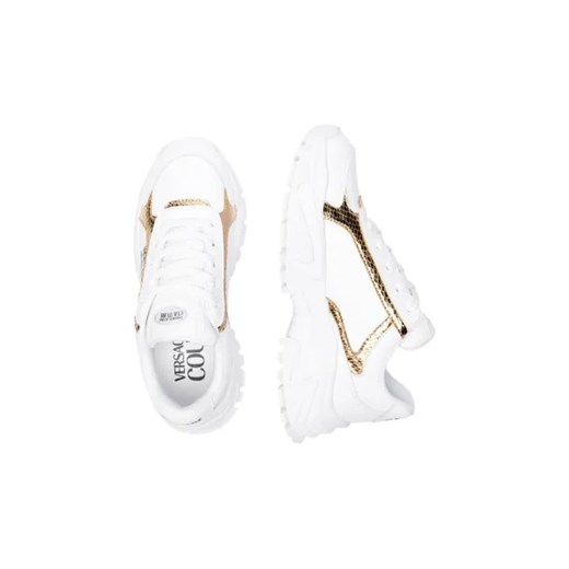 Versace Jeans Couture Sneakersy | z dodatkiem skóry 38 Gomez Fashion Store