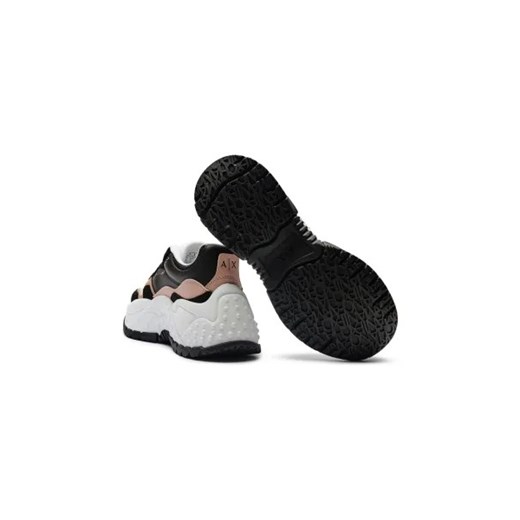 Buty sportowe damskie Armani Exchange sneakersy z tkaniny