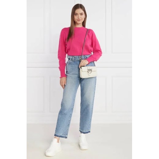 Pinko Skórzana torebka na ramię LOVE ONE POCKET C Pinko One Size Gomez Fashion Store
