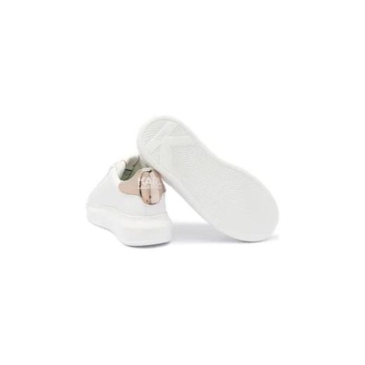 Buty sportowe damskie Karl Lagerfeld sneakersy skórzane na platformie