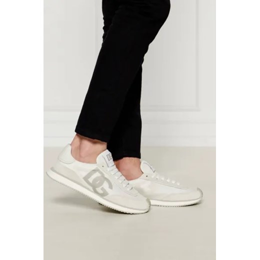 Dolce & Gabbana Skórzane sneakersy DG CUSHION Dolce & Gabbana 45 Gomez Fashion Store