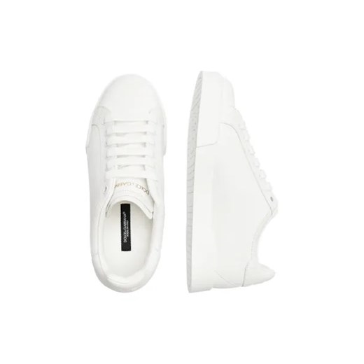 Dolce & Gabbana Skórzane sneakersy Dolce & Gabbana 37 Gomez Fashion Store okazja