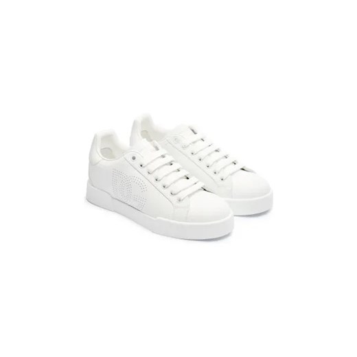 Dolce & Gabbana Skórzane sneakersy Dolce & Gabbana 37 Gomez Fashion Store wyprzedaż