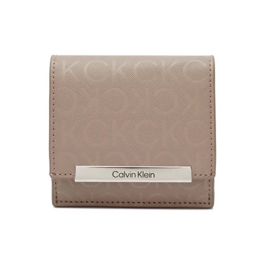 Portfel damski Calvin Klein beżowy
