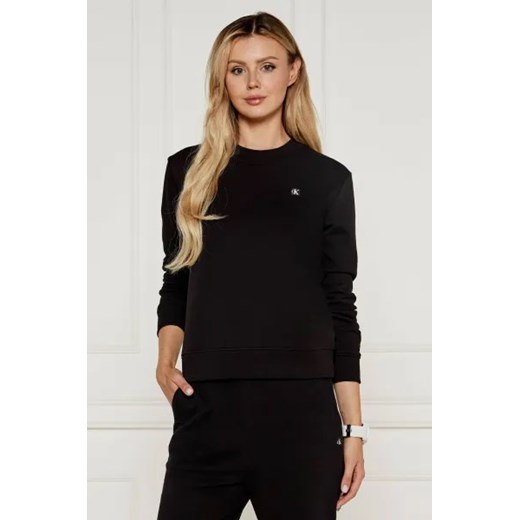 CALVIN KLEIN JEANS Bluza EMBRO BADGE | Regular Fit ze sklepu Gomez Fashion Store w kategorii Bluzy damskie - zdjęcie 174996757