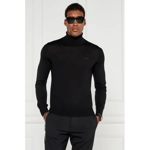 Dsquared2 Wełniany golf | Regular Fit ze sklepu Gomez Fashion Store w kategorii Swetry męskie - zdjęcie 174996878