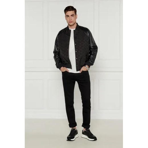 Armani Exchange Skórzana kurtka | Regular Fit Armani Exchange S Gomez Fashion Store