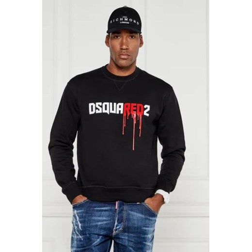 Dsquared2 Sweter | Regular Fit ze sklepu Gomez Fashion Store w kategorii Swetry męskie - zdjęcie 174997235