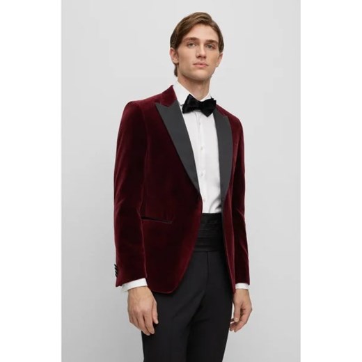 BOSS BLACK Marynarka H-Hutson-Tux-231 | Slim Fit ze sklepu Gomez Fashion Store w kategorii Marynarki męskie - zdjęcie 174997506