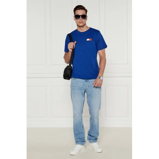 Niebieski t-shirt męski Tommy Jeans